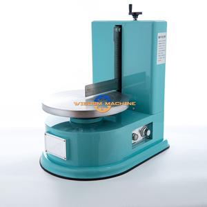 Small model round cake cream icing smoothing machine