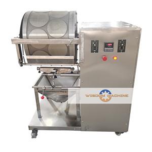 gas heating commercial use spring roll sheet making machine